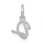 14KW Upper case Letter D Initial Charm - Image 4