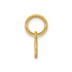 14KY Lower case Letter A Initial Charm - Image 2