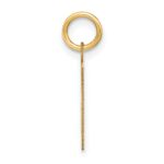 14ky Letter K Initial Pendant - Image 2