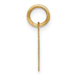 14ky Letter O Initial Pendant - Image 2