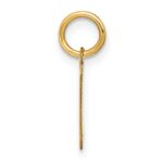 14ky Letter W Initial Pendant - Image 2