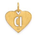 14ky Initial Letter D Initial Charm - Image 4