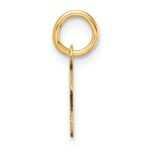 14K Uppercase Letter F Initial Charm - Image 2