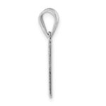 Sterling Silver/Rhodium-plated New Mexico State Pendant - Image 2