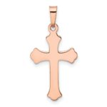 14k Rose Gold Cross Pendant - Image 4