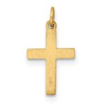 14k Small Cross Charm - Image 4