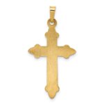 14k Fleur De Lis Cross Pendant - Image 4
