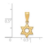 14k Star of David Pendant - Image 3