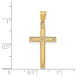 14k Cross Pendant - Image 3
