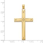 14k Cross Pendant - Image 3