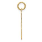 14k Wednesday the First Day Engravable Calendar Pendant - Image 2