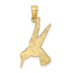 14k Hummingbird Pendant - Image 3