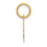 14k Small Script Letter A Initial Charm - Image 2