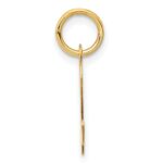 14k Small Script Letter L Initial Charm - Image 2